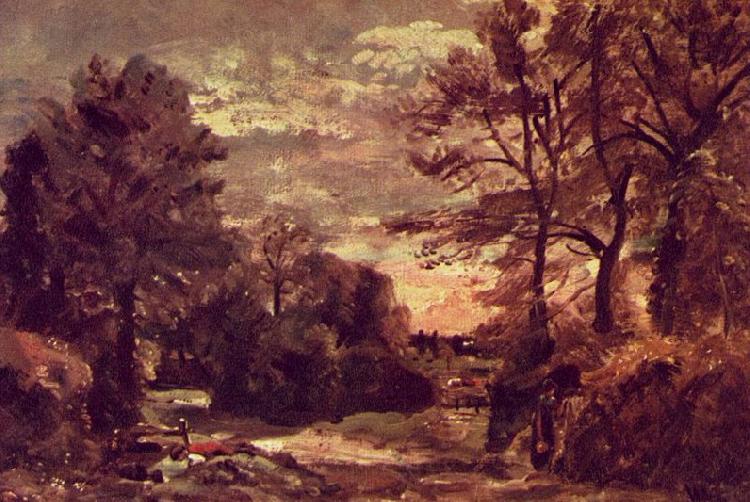 John Constable Landweg France oil painting art